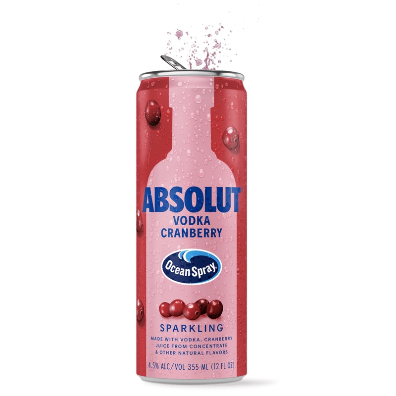 ABSOLUT VODKA Vodka Cranberry