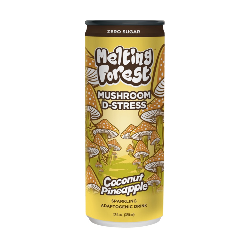 MELTING FOREST Mushroom D-Stress Coconut Pineapple