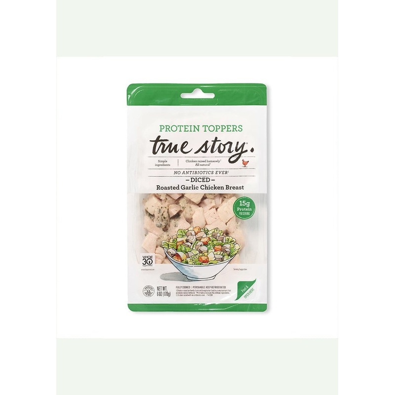 TRUE STORY Roasted Garlic Chicken Protein Topper