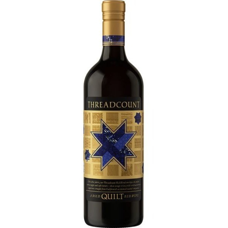 THREADCOUNT Quilt California Red Wine NV