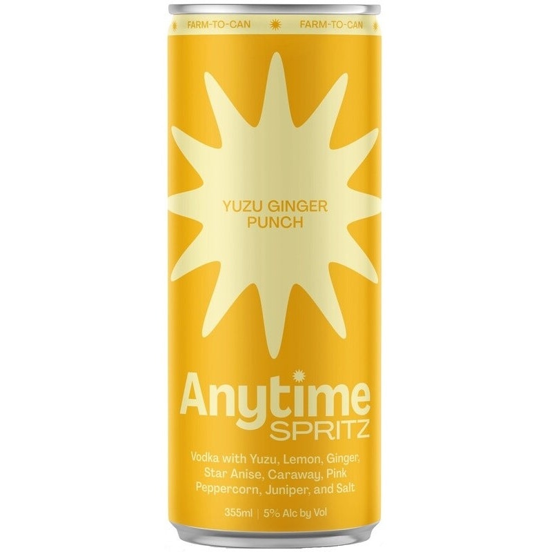 ANYTIME SPRITZ Yuzu Ginger Punch