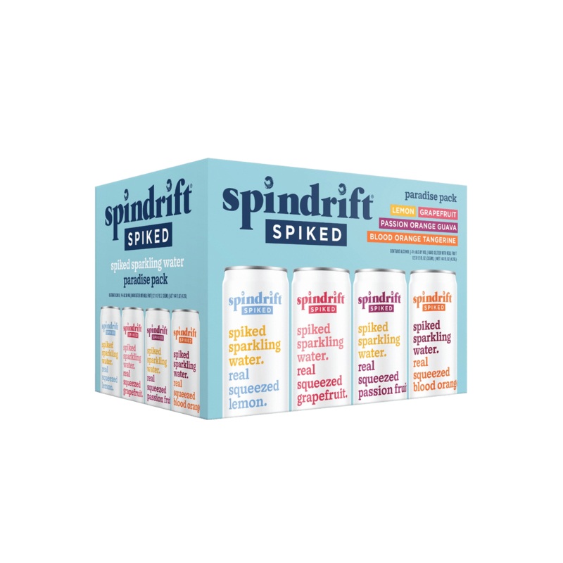 SPINDRIFT Spiked Paradise Variety Pack