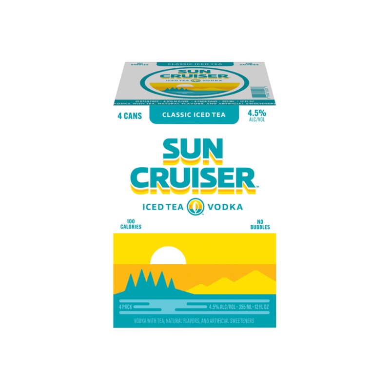SUN CRUISER Iced Tea Vodka 4 Pack