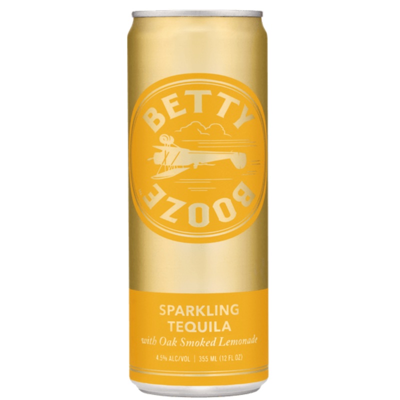 BETTY BOOZE Sparkling Tequila With Oak Smoked Lemonade