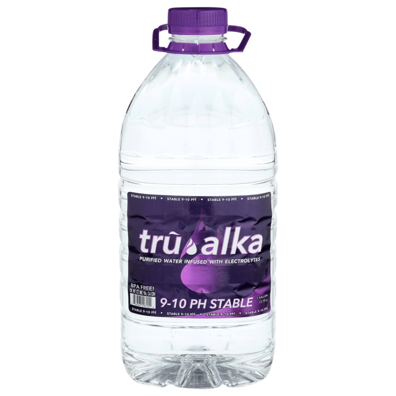 TRU ALKA  pH9-10 Alkaline Water 1 Gallon