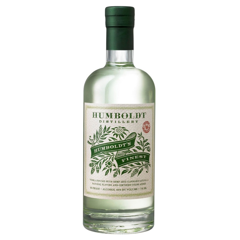 HUMBOLDT DISTILLERY Humboldt’s Finest Hemp-Seed Infused Vodka