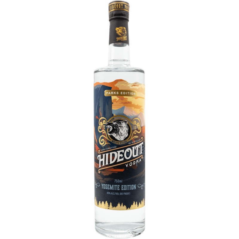 HIDEOUT VODKA Yosemite Parks Edition