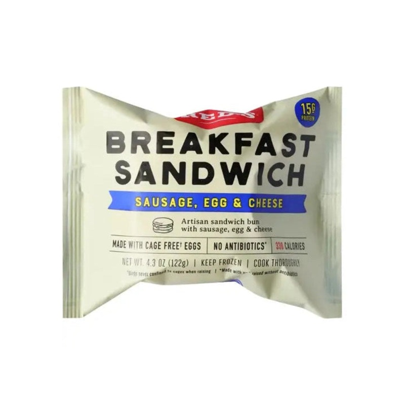 RED’S Sausage, Egg & Cheese Sandwich