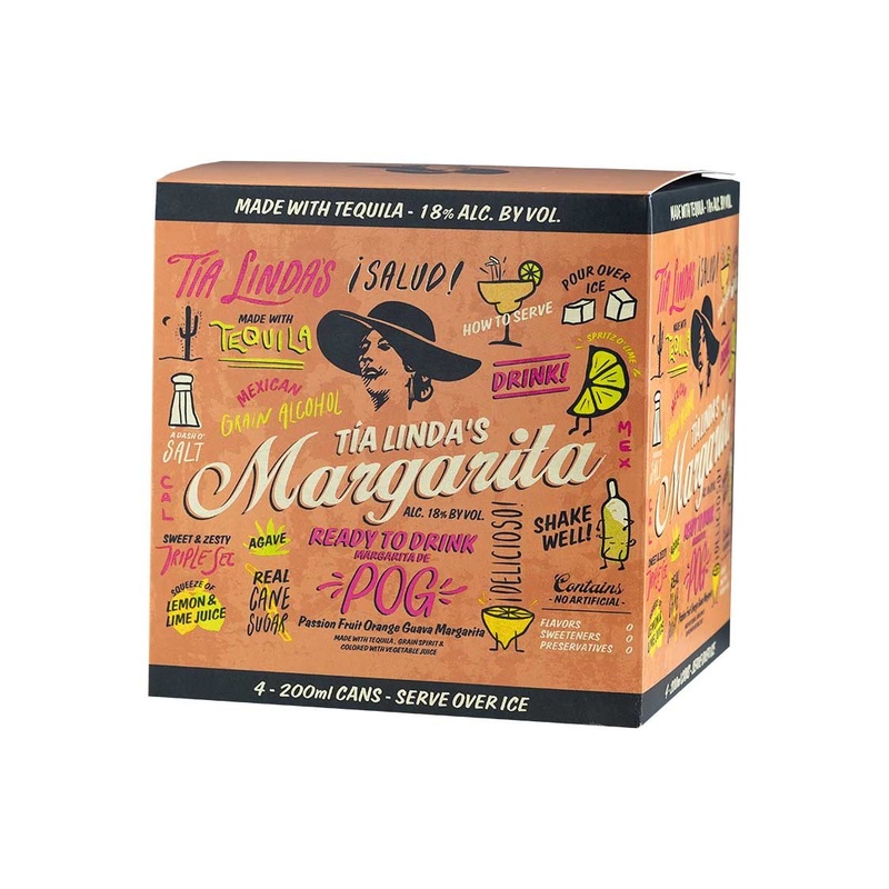 TIA LINDA’S P.O.G. Margarita 4 Pack
