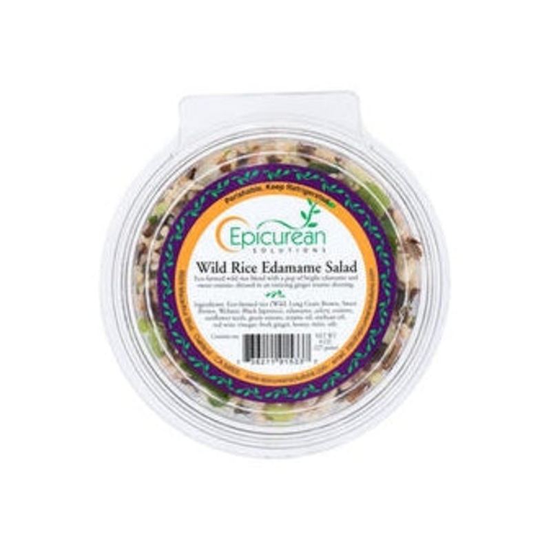 EPICUREAN SOLUTIONS Wild Edamame Rice Salad
