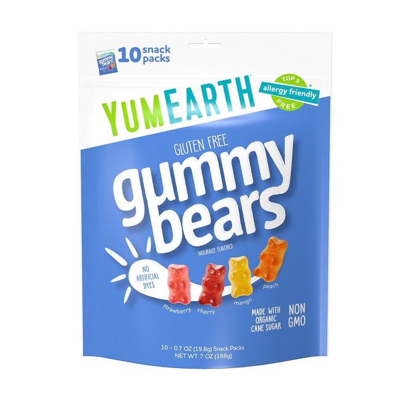 YUMEARTH Gummy Bear Snack Pack