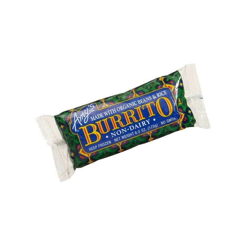 AMY’S Non-Dairy Bean & Rice Burrito