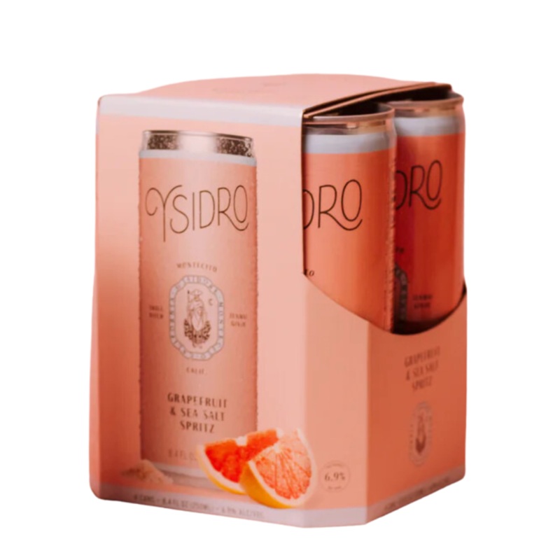 YSIDRO Grapefruit & Sea Salt Sake Spritz 4 Pack