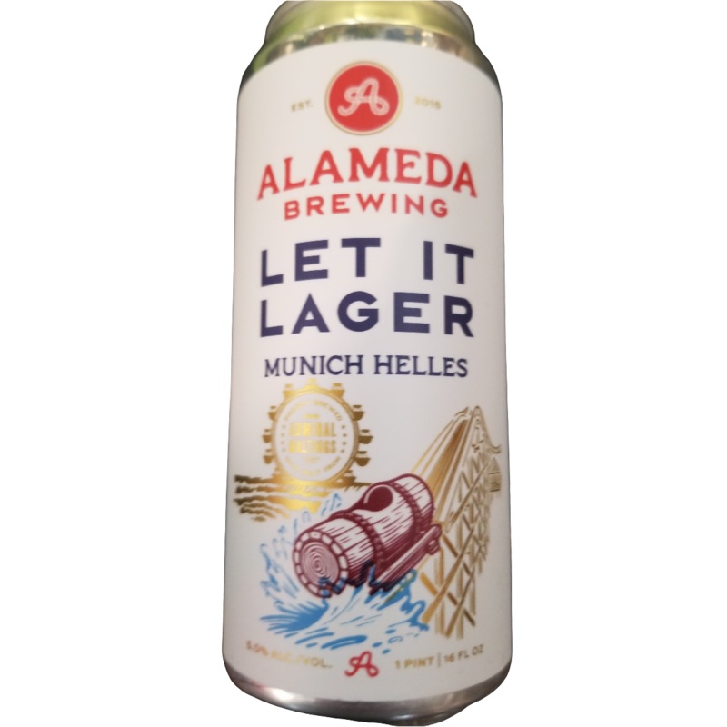 ALAMEDA BREWING Let It Lager Munich Helles