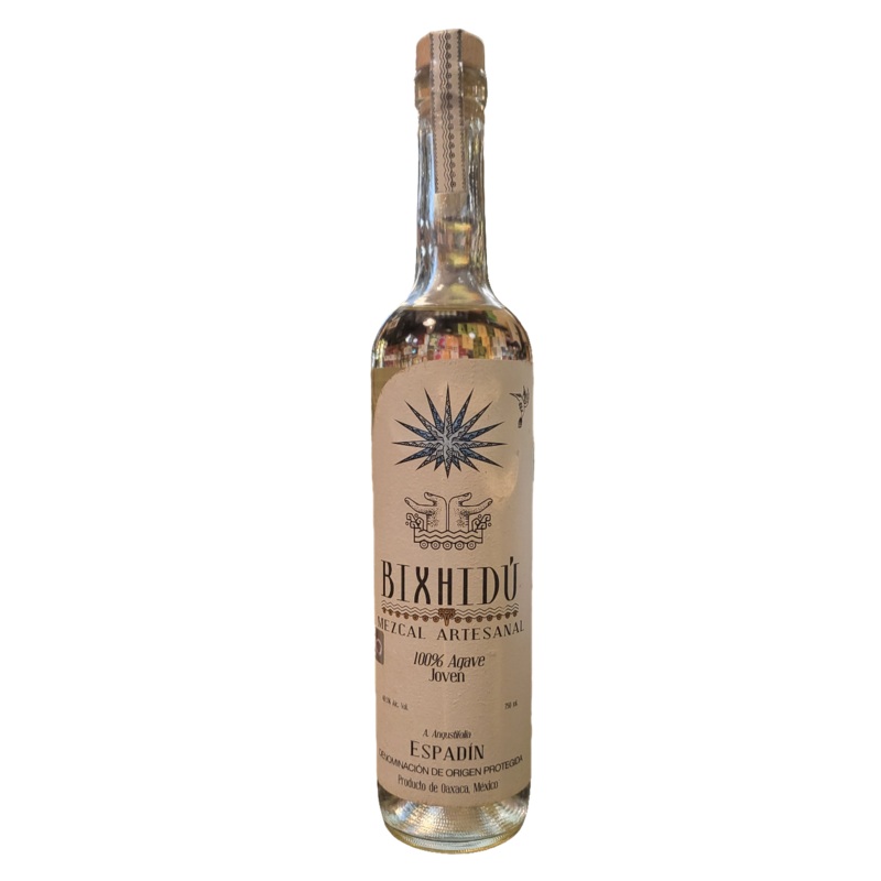 BIXHIDU MEZCAL 100% Joven Espadin 46.5%