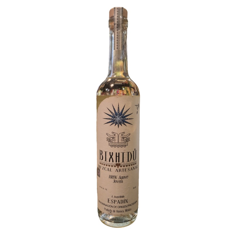 BIXHIDU MEZCAL 100% Joven Espadin 49.1%
