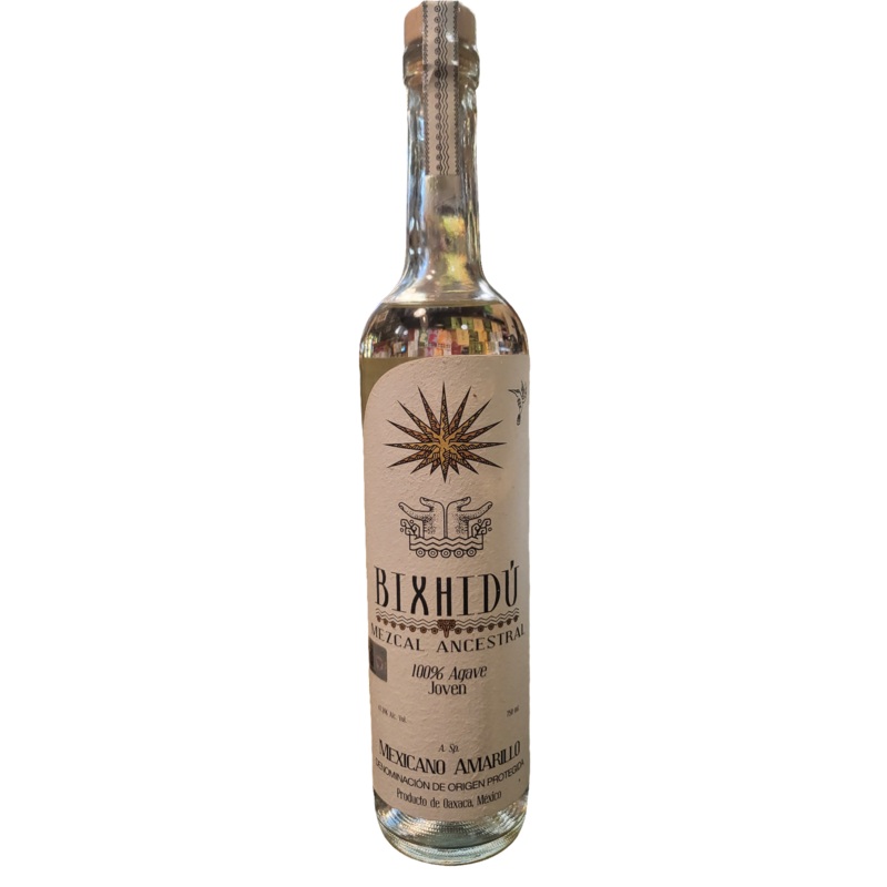 BIXHIDU MEZCAL 100% Joven Mexicano Amarillo 47.9%