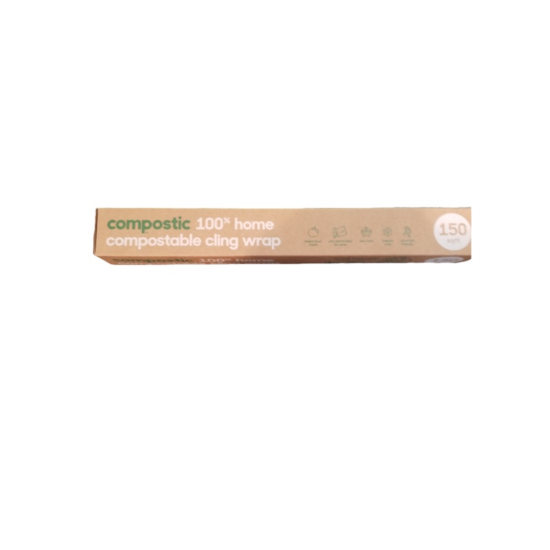 COMPOSTIC 100%Home Compostable Cling Wrap