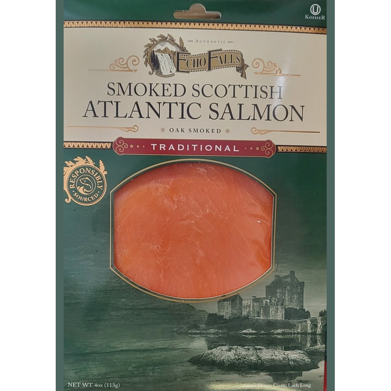 ECHO FALLS Smoked Scottish Atlantic Slice Salmon