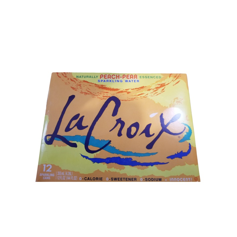 LACROIX Peach-Pear Sparkling Water