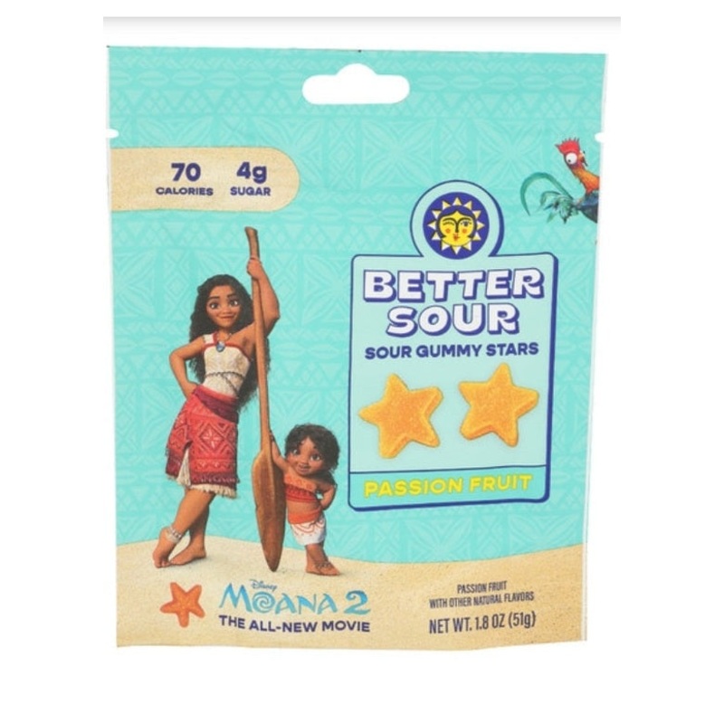 BETTER SOUR Passion Fruit Sour Gummy Stars