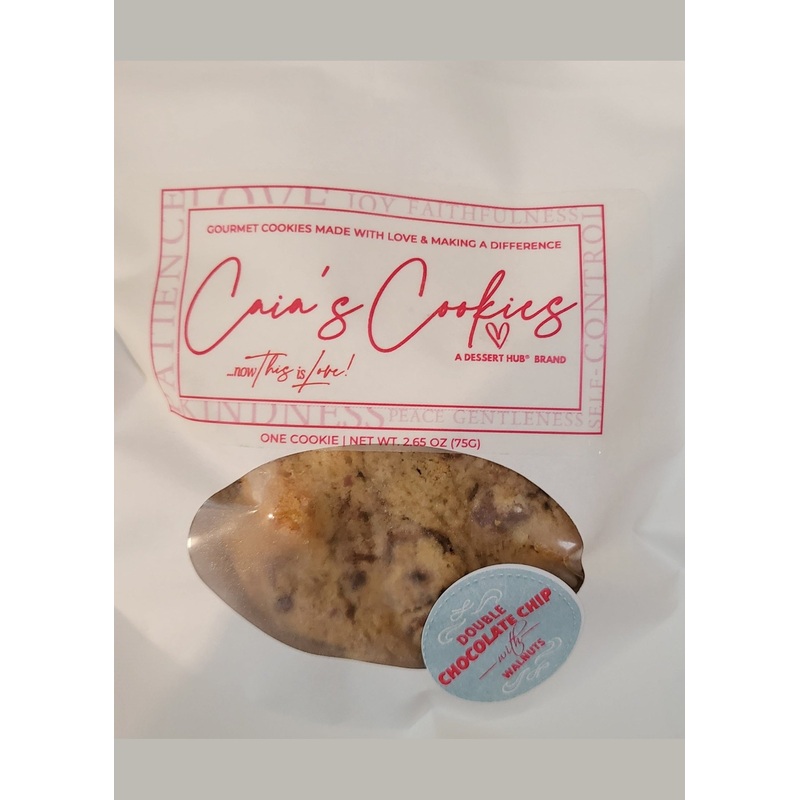 CAIAS COOKIES DD Choco w/Walnut