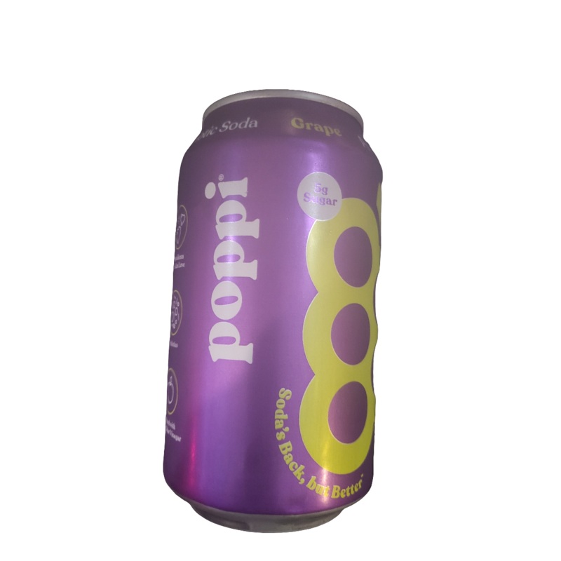 POPPI Prebiotic Soda Grape