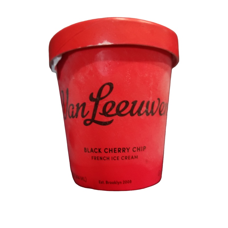 VANLEEWEN Black Cherry Chip Ice Cream