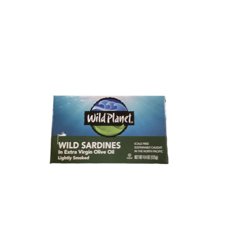 WILD PLANET Wild Sardines in extra virgin olive oil