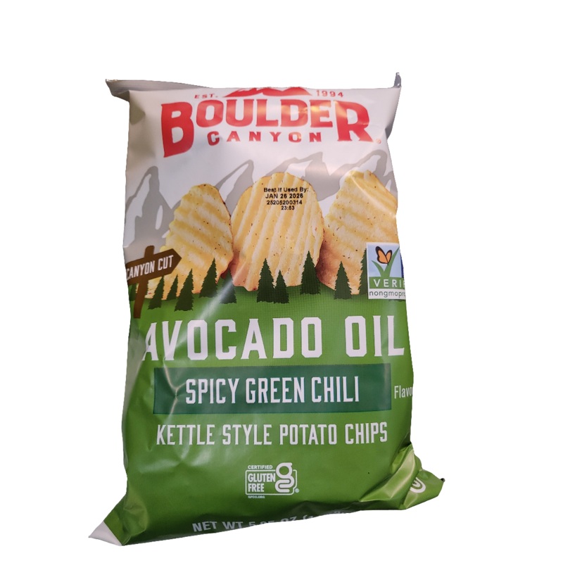 BOULDER CANYON Avocado Oil Spicy Green Chili
