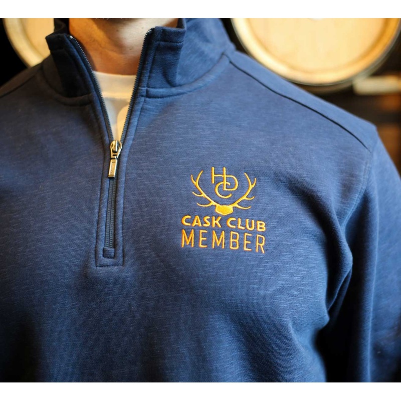 Cask Club Member Navy 1/4 Zip|S|M|L|XL