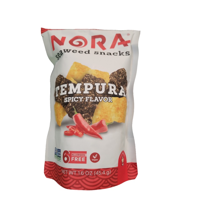 NORA SEWEED SNACKS Temmpura Spicy Flavor