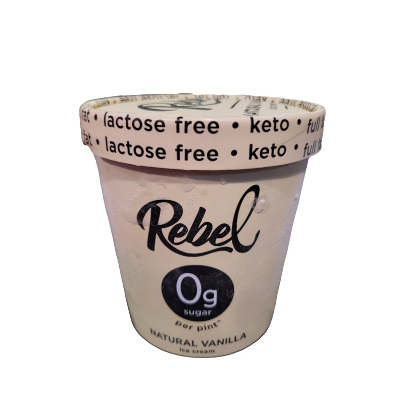 REBEL Natural Vanilla Ice Cream