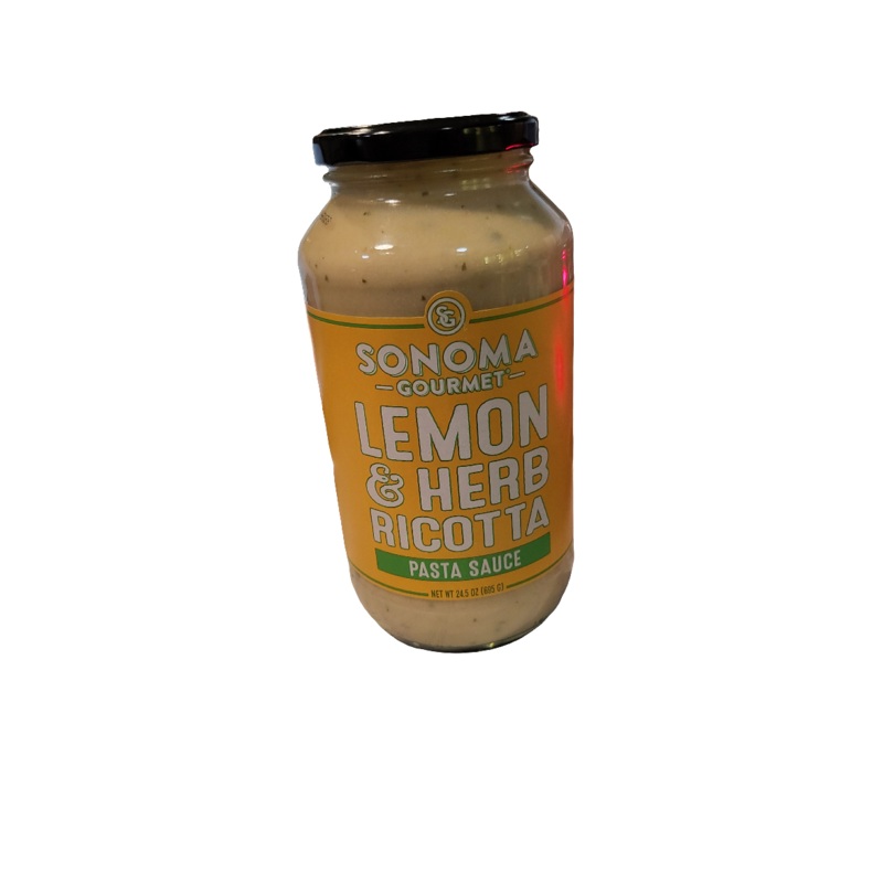 SONOMA GOURMET Lemon &Herb Ricotta  Pasta Sauce