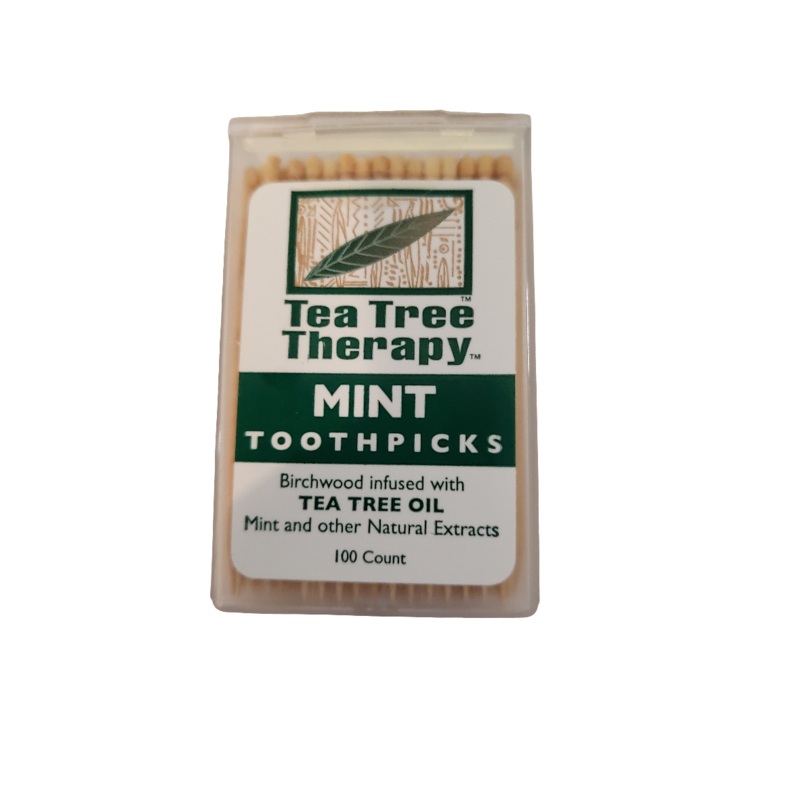 TEA TREE THERAPY Mint Toothpicks