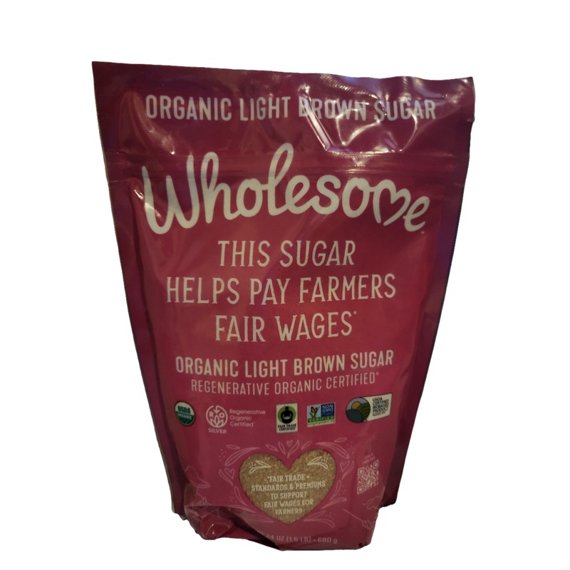 WHOLESOME Organic Light Brown Sugar