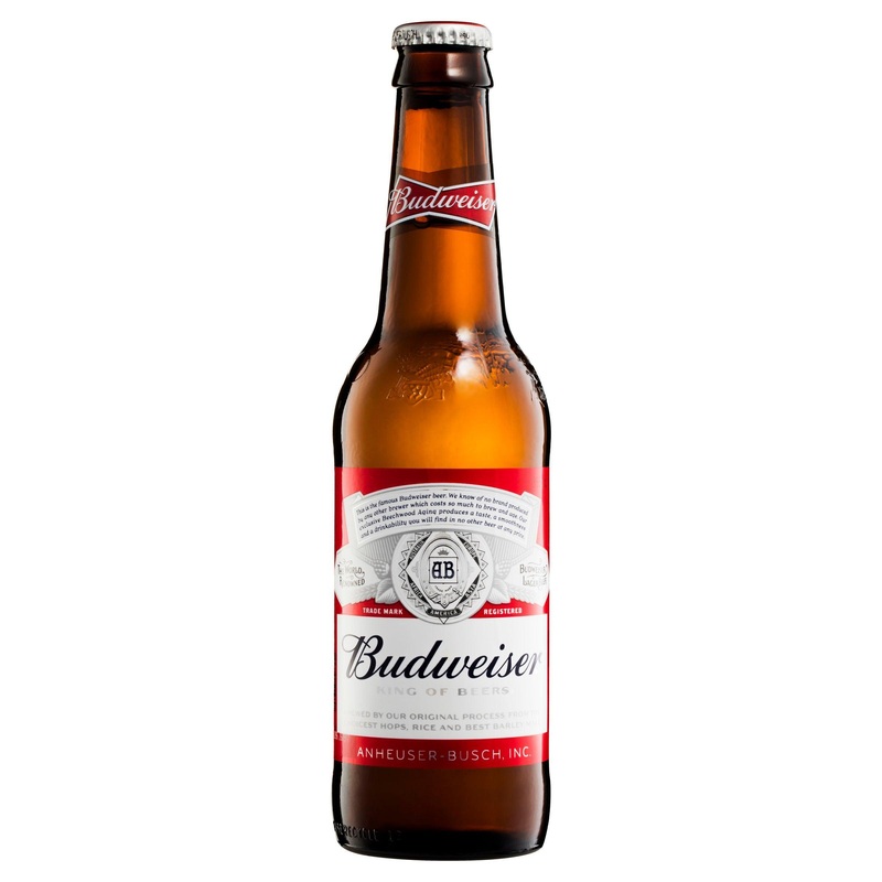 Budweiser Lager Bottle 330mL|Single|6 Pack|24 Pack