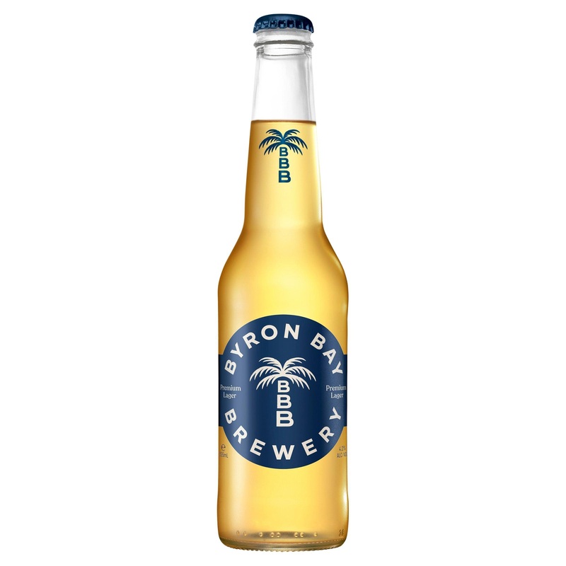 Byron Bay Brewery Premium Lager Bottle 355mL