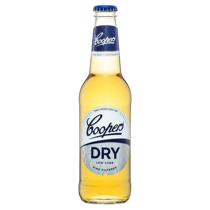 Coopers Dry Bottle 355mL|Single|6 Pack|24 Pack