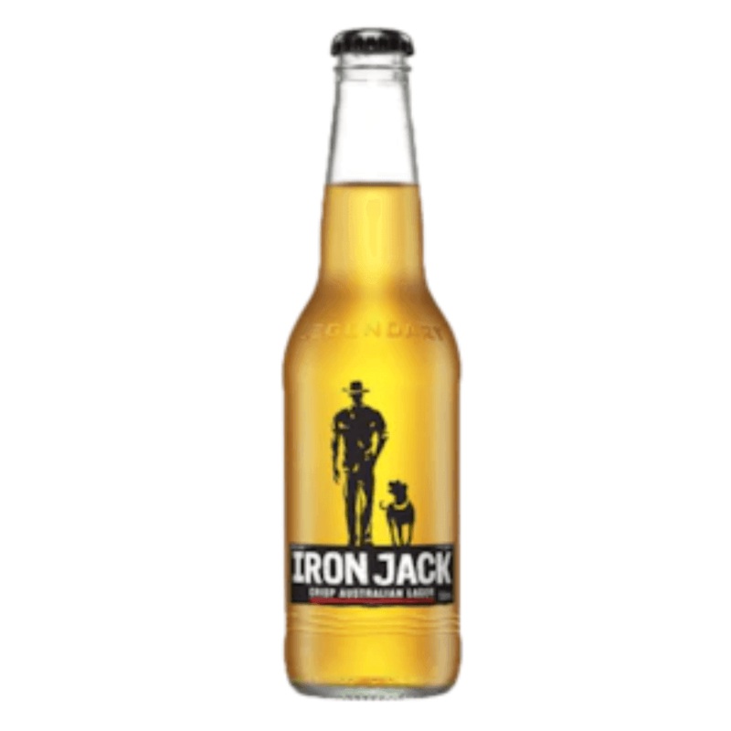 Iron Jack Crisp Lager Bottle 330mL