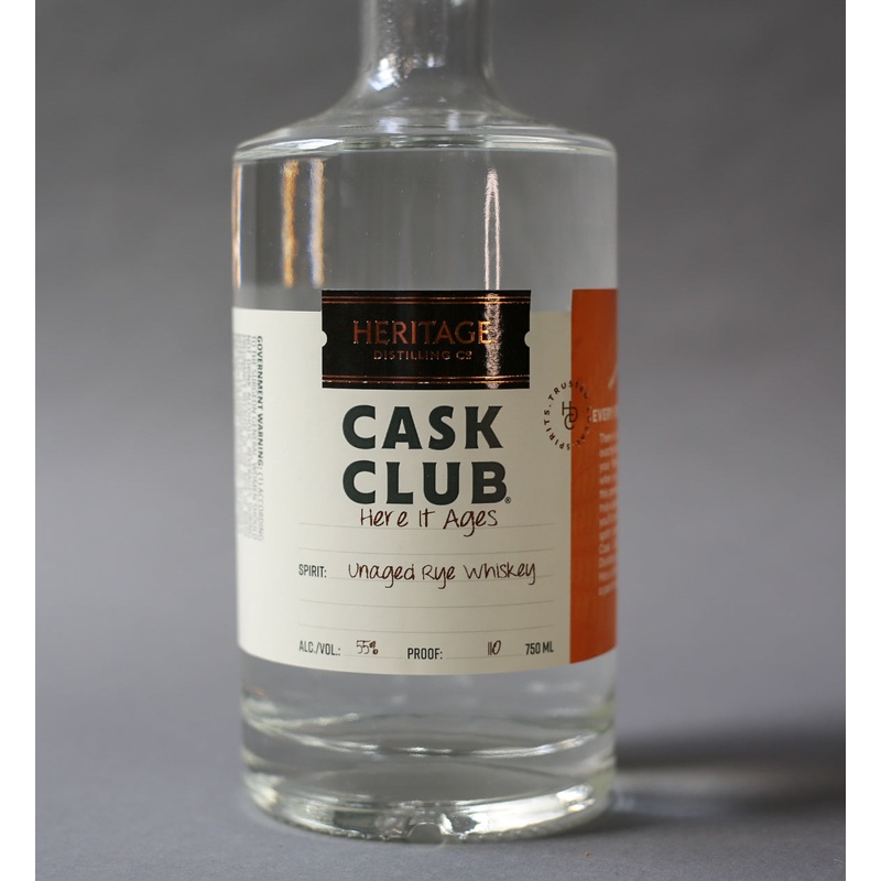 Unaged Rye Whiskey