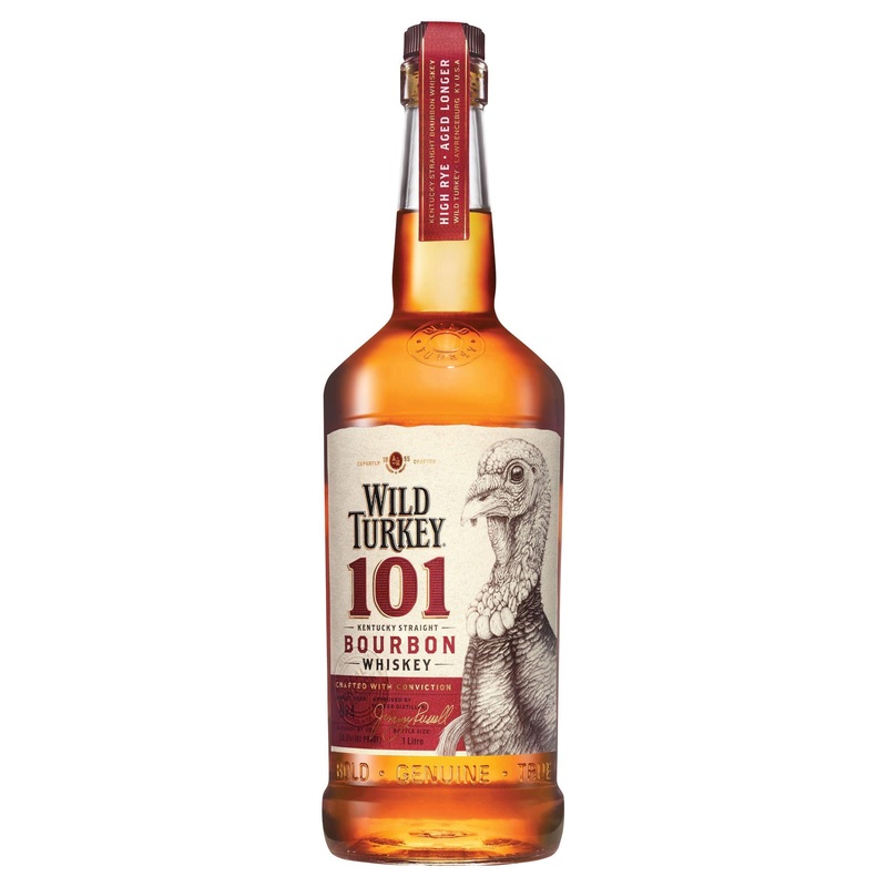 Wild Turkey 101 Proof Kentucky Straight Bourbon Whiskey 700mL