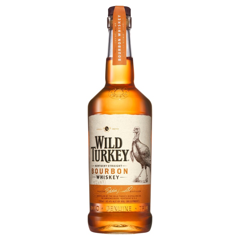 Wild Turkey Kentucky Straight Bourbon Whiskey 700mL