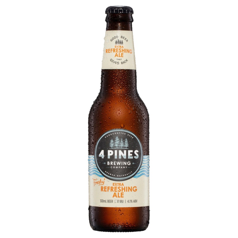 4 Pines Freshy Extra Refreshing Ale Bottle 330mL
