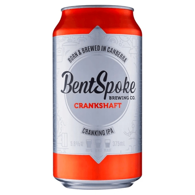 BentSpoke Crankshaft IPA Can 375mL