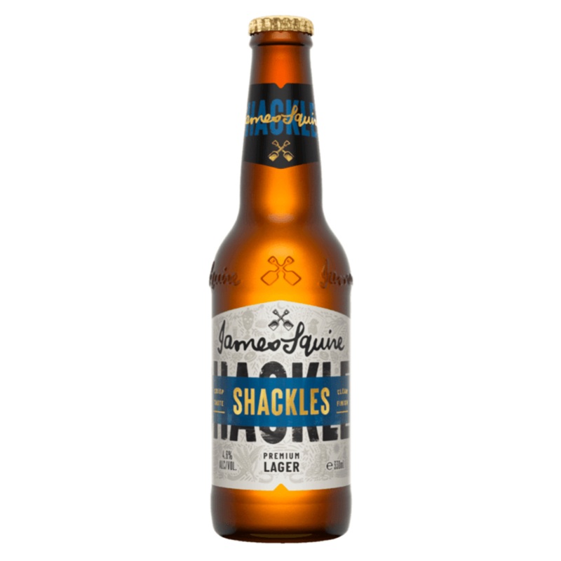 James Squire Broken Shackles Lager Bottle 345mL