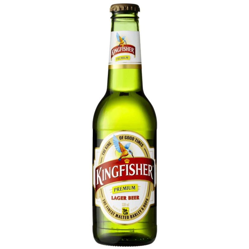 Kingfisher Lager Bottle 330mL|Single|6 Pack|24 Pack