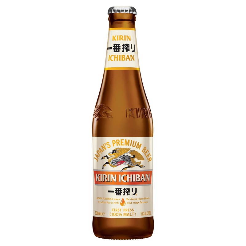 Kirin Ichiban Bottle 330mL|Single|6 Pack|24 Pack