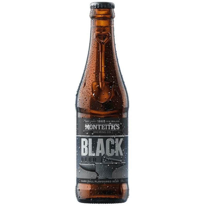 Monteith’s Black Beer Bottle 330mL