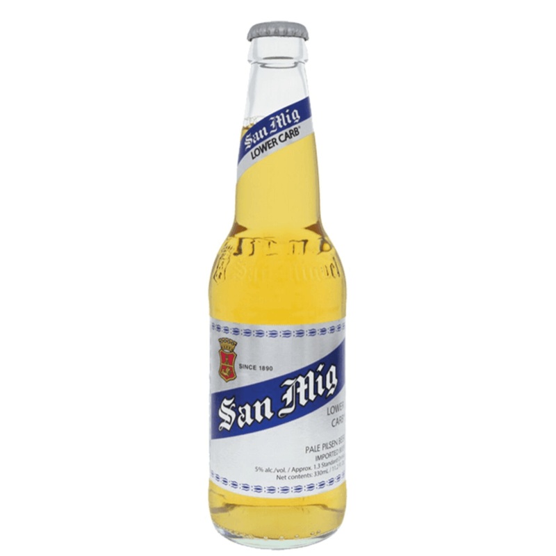 San Miguel Lower Carb Bottle 330mL